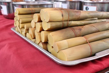 bamboo shoot at the market