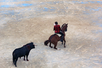 corrida à cheval