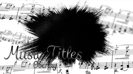 Music Titles Overlay