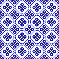 indigo batik pattern