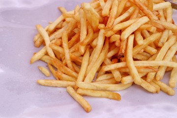French fries at street food