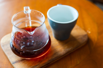 Coffee Drip on the morning