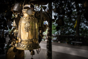 bell in chinese temple