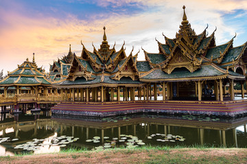 Naklejka premium the ancient city of ayutthaya