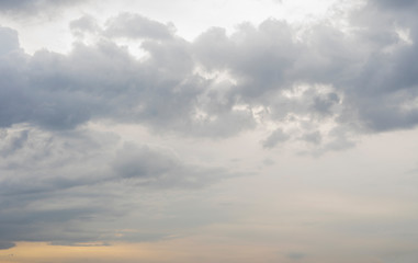 Naklejka na ściany i meble sky color with clouds background photo