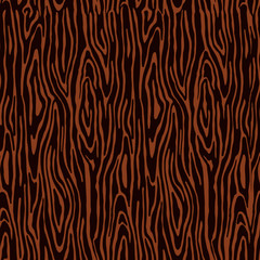 seamless pattern, tree texture in brown tones