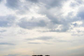  sky color with clouds background photo