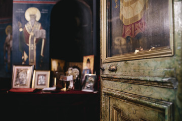 Obraz na płótnie Canvas Orthodox Church Wedding Ceremony
