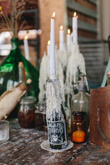 Wedding details and decorations