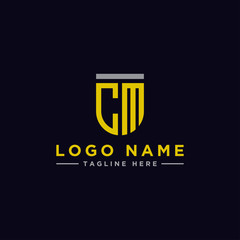 Inspiring company logo design from the initial letters to the CM logo icon. -Vector
