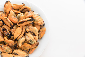 Tasty mussels without hood