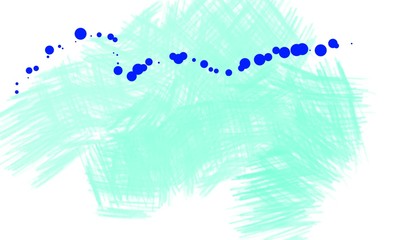 Gouache dots on a white background. Two-color divorces.