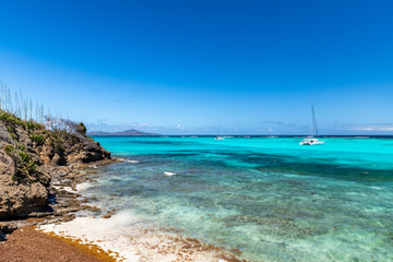 Saint Vincent and the Grenadines, Tobago Cays beach