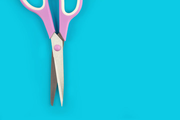 Indian Made Scissors with Pink Finger Rings