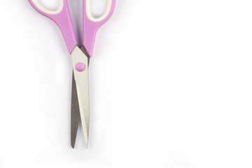 Indian Made Scissors with Pink Finger Rings