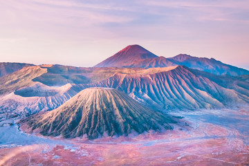 Fototapeta na wymiar Mount Bromo volcano, in East Java, Indonesia.