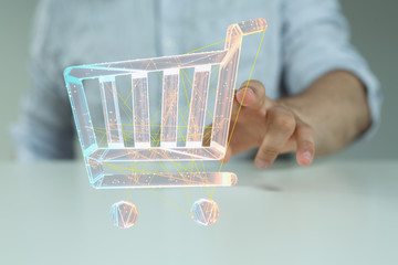 SALE CONCEPT DIGITAL in hand
