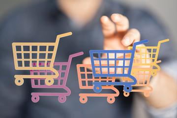 SALE CONCEPT DIGITAL in hand