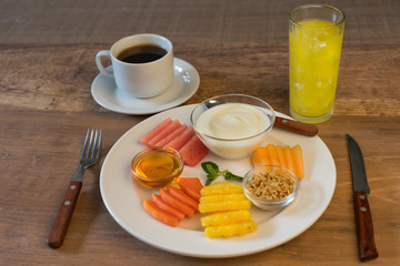 a fine selection of varied dishes to eat meat steak