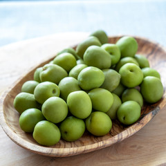 Green olives