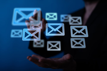 Mail Communication Connection message to mailing