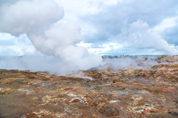 Hot Springs in Iceland