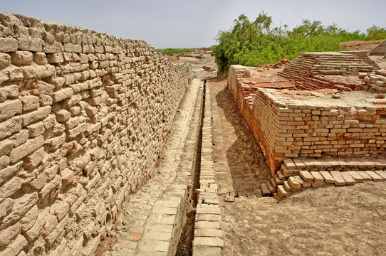 Mohenjo-daro -  an archaeological site in the province of Sindh, Pakistan