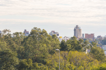 Obraz premium Sunrise in the city of Santa Maria, Brazil 07.jpg