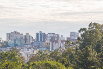 Obraz premium Sunrise in the city of Santa Maria, Brazil 09.jpg