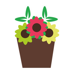 nature ornament flowers decoration cartoon