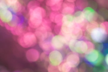 Abstract blur sequin dress color bokeh light