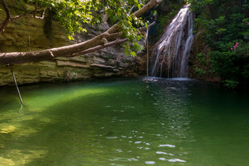 Fototapeta premium Adonis baths waterfalls