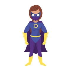 super hero comic retro cartoon