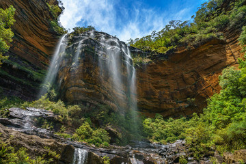 beautiful waterfalls, wentworth falls, blue mountains, australia 10