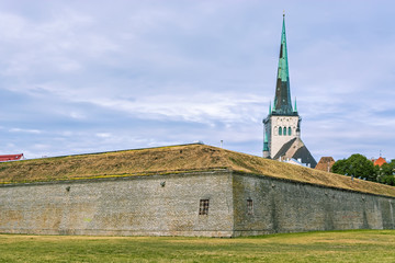 Spire of Oleviste Church.