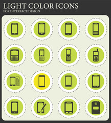 Phones simply icons