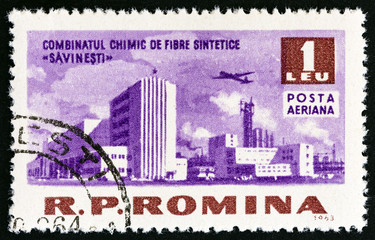 Savinesti chemical works (Romania 1963)