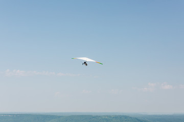 Fototapeta na wymiar Hang Gliding Chattanooga Tennessee