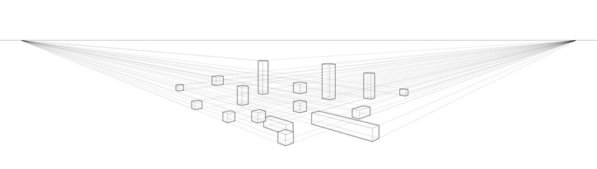 Two Point Perspective Drawing Tutorial
