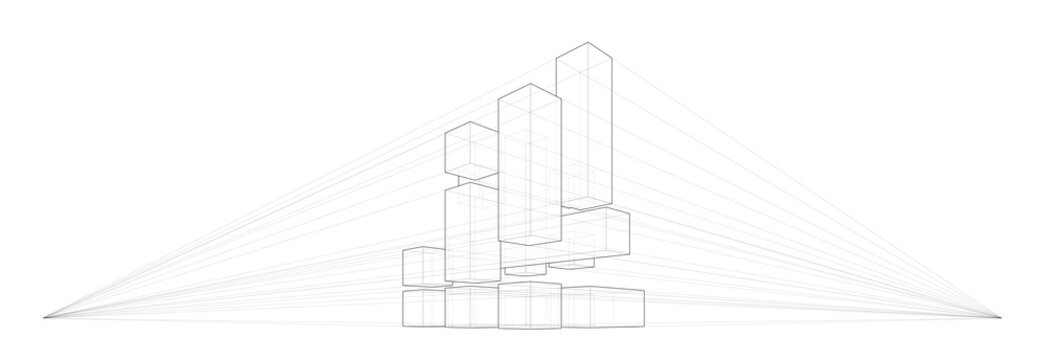 Two Point Perspective Drawing Tutorial