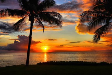 Sunset Fji