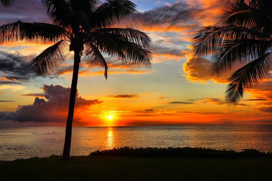 Sunset Fji