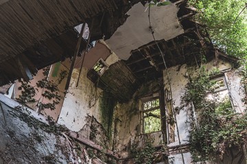 ruins of old house , urbex 
