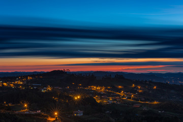 Amanecer en Santa Elena - Antioquia (Colombia)