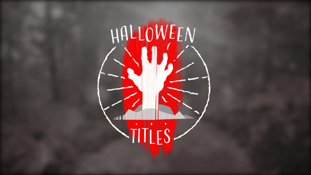 Spooky Badge Title