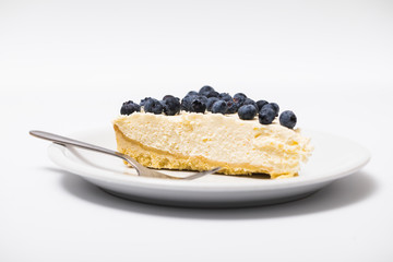   cake with cream. Food. Cake. Dessert. 