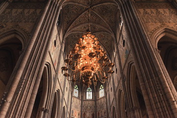 interior of the church