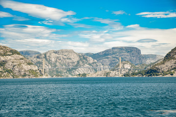 bridge across the lake