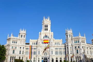 Obraz premium Cybele Palace in Madrid