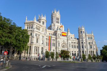 Obraz premium Cybele Palace in Madrid